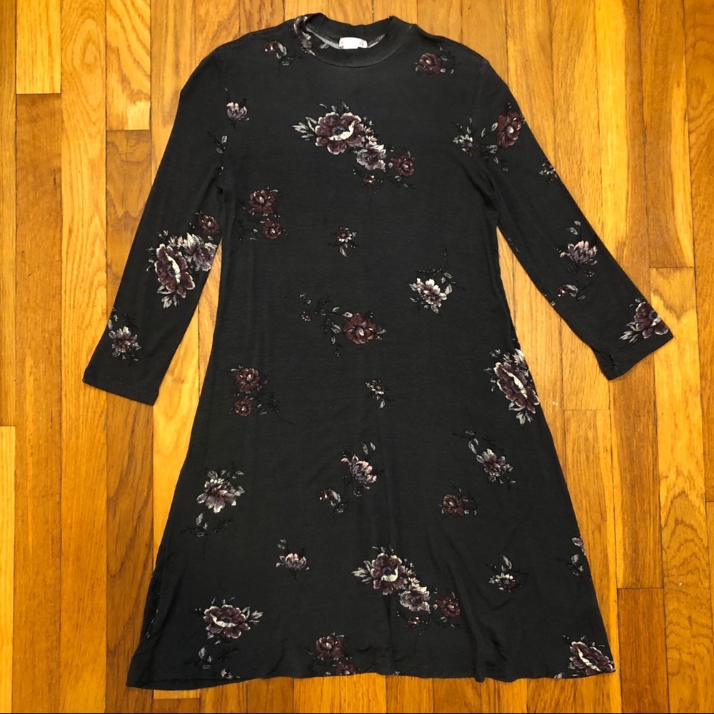 Long Sleeve Floral Dress
